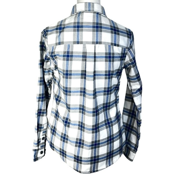 DIXXON Women’s ADAM’S POLISHES RINSER Plaid Flannel Shirt Limited Edition Size S - Picture 3 of 13